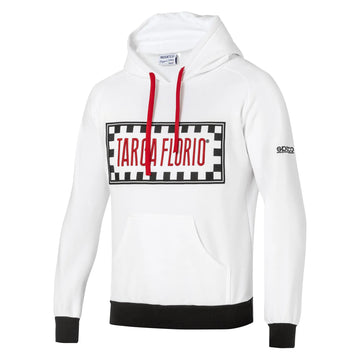 Sweat à capuche Targa Florio #F1 Blanc-Sparco Fashion