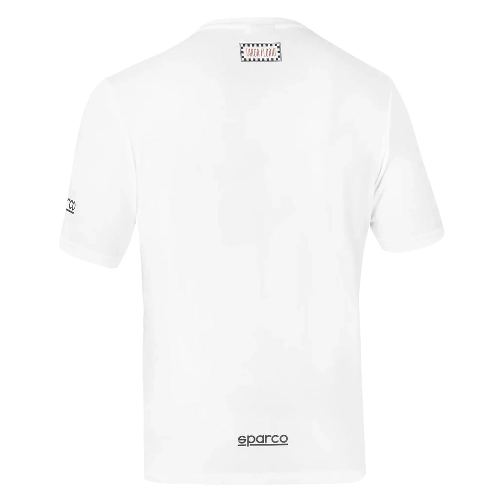 T-Shirt Targa Florio #T2 Blanc-Sparco Fashion