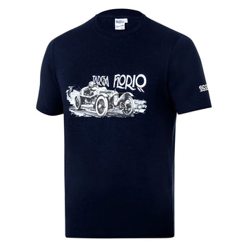 T-Shirt Targa Florio #T2 Bleu-Sparco Fashion