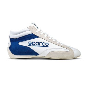 Chaussures Sparco-S-Drive Mid Blanc/Bleu