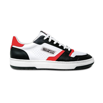 Chaussures Sparco-S-Urban Blanc/Noir/Rouge