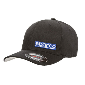 Sparco-Casquette Flexfit Noir