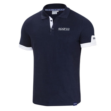 Sparco-Polo Corporate Bleu Marine