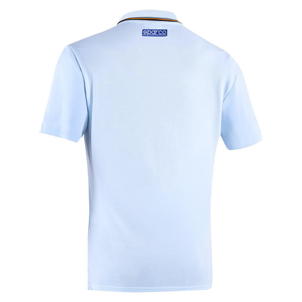 Sparco-Précommande - Polo Gulf Bleu Ciel