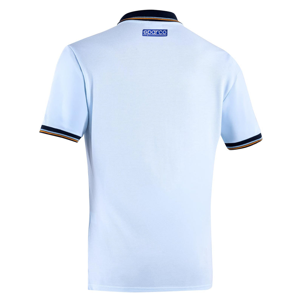 Sparco-Précommande - Polo Gulf Pocket Bleu Ciel