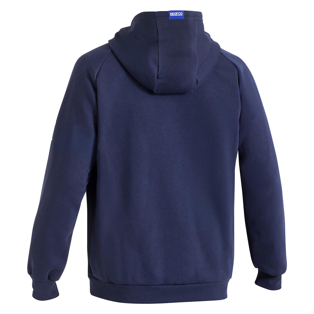 Sparco-Précommande - Sweat à Capuche Zippé Gulf Bleu Marine