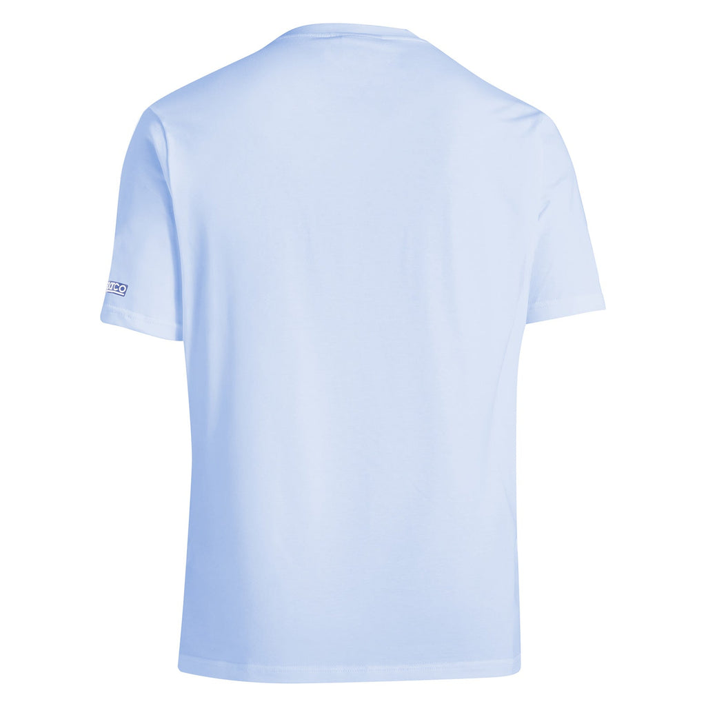 Sparco-Précommande - T-shirt Gulf Grand Logo Bleu Ciel