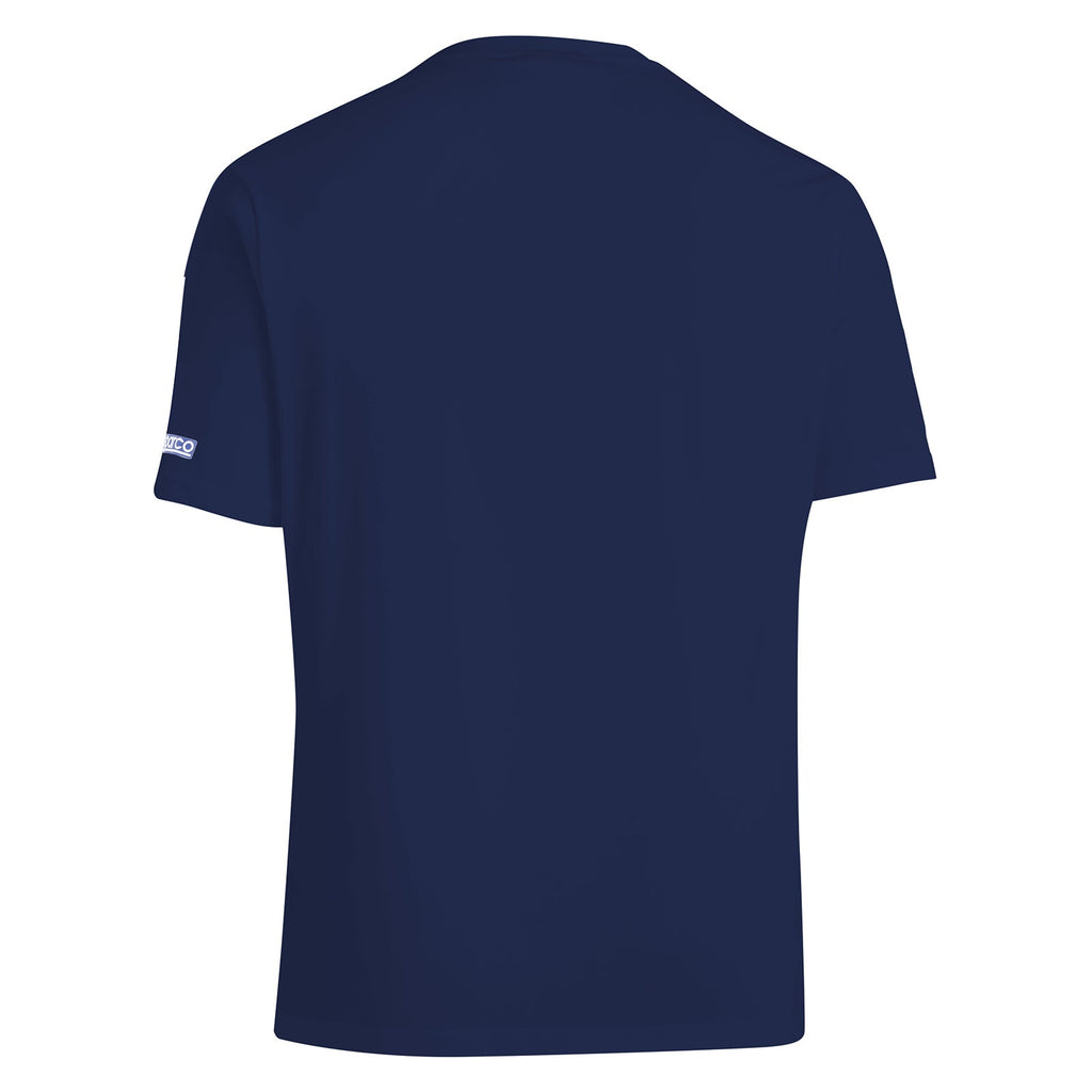 Sparco-Précommande - T-shirt Gulf Grand Logo Bleu Marine