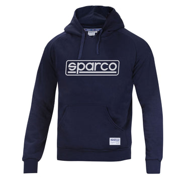 Sparco-Sweat à Capuche Frame Bleu