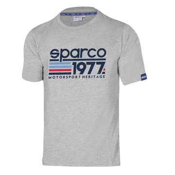 Sparco-T-shirt 1977 Gris