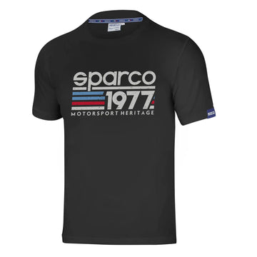 Sparco-T-shirt 1977 Noir