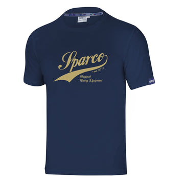 Sparco-T-shirt Vintage Bleu Marine