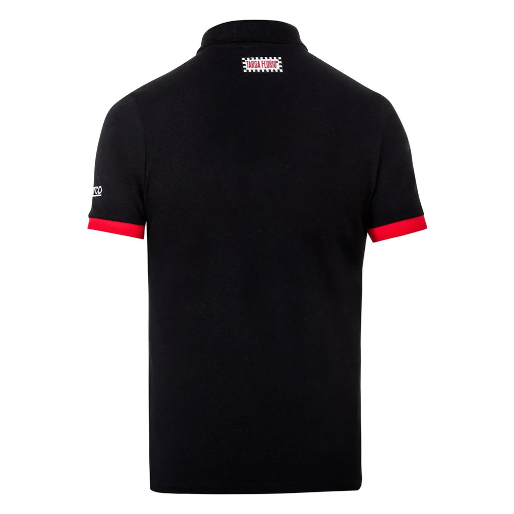 Polo Targa Florio #P1 Noir-Sparco Fashion