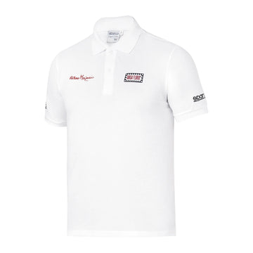 Polo Targa Florio #AM2 Blanc-Sparco Fashion