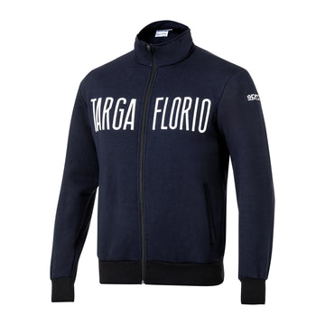 Sweat Zippé Targa Florio #F2 Bleu-Sparco Fashion